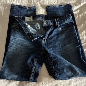 Banana Republic Dark Blue Straight Jeans